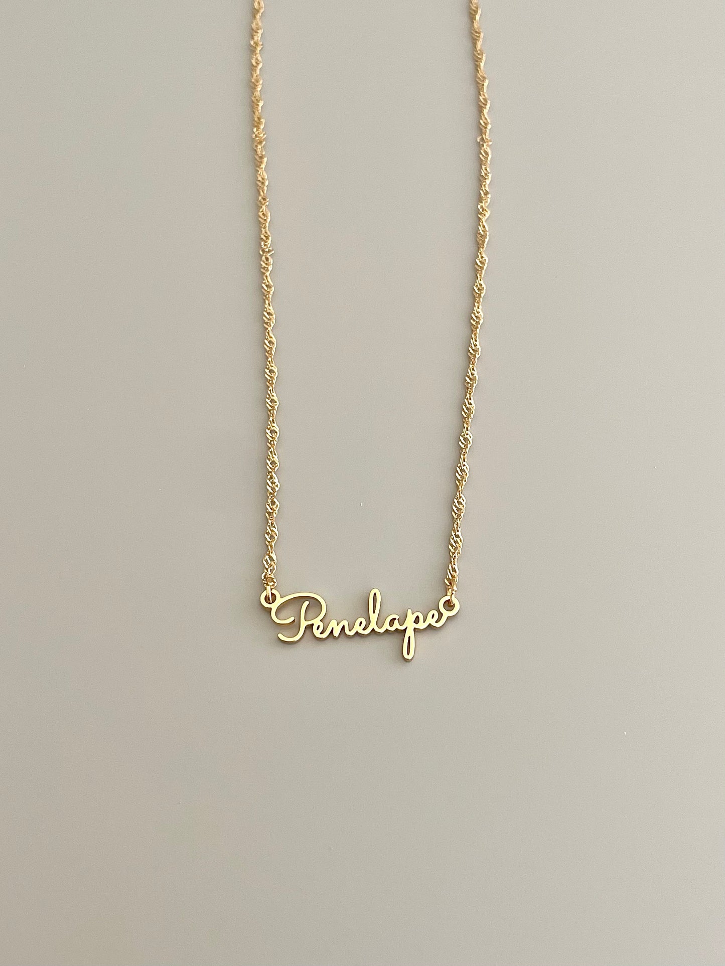 PENELOPE Name Necklace