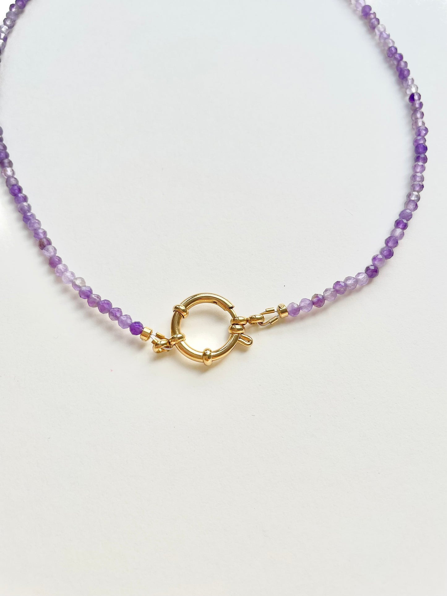 Amethyst Clasp Chain