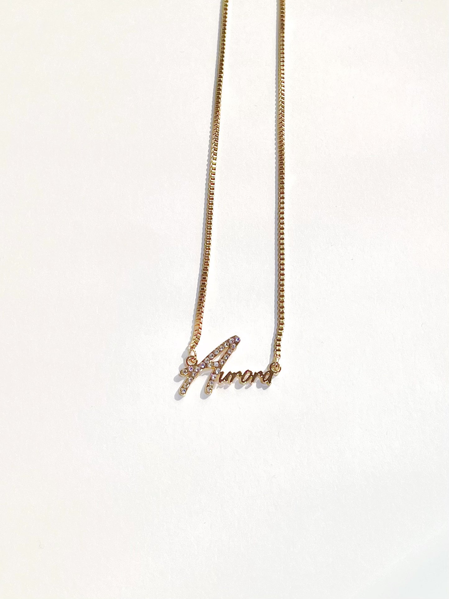 AURORA Name Necklace