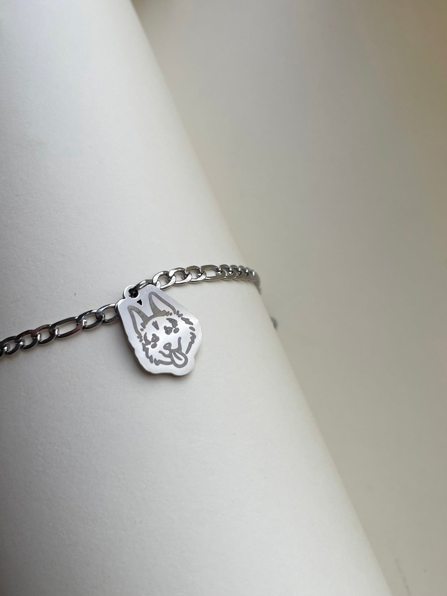 Furry Friends Figaro Chain Bracelet