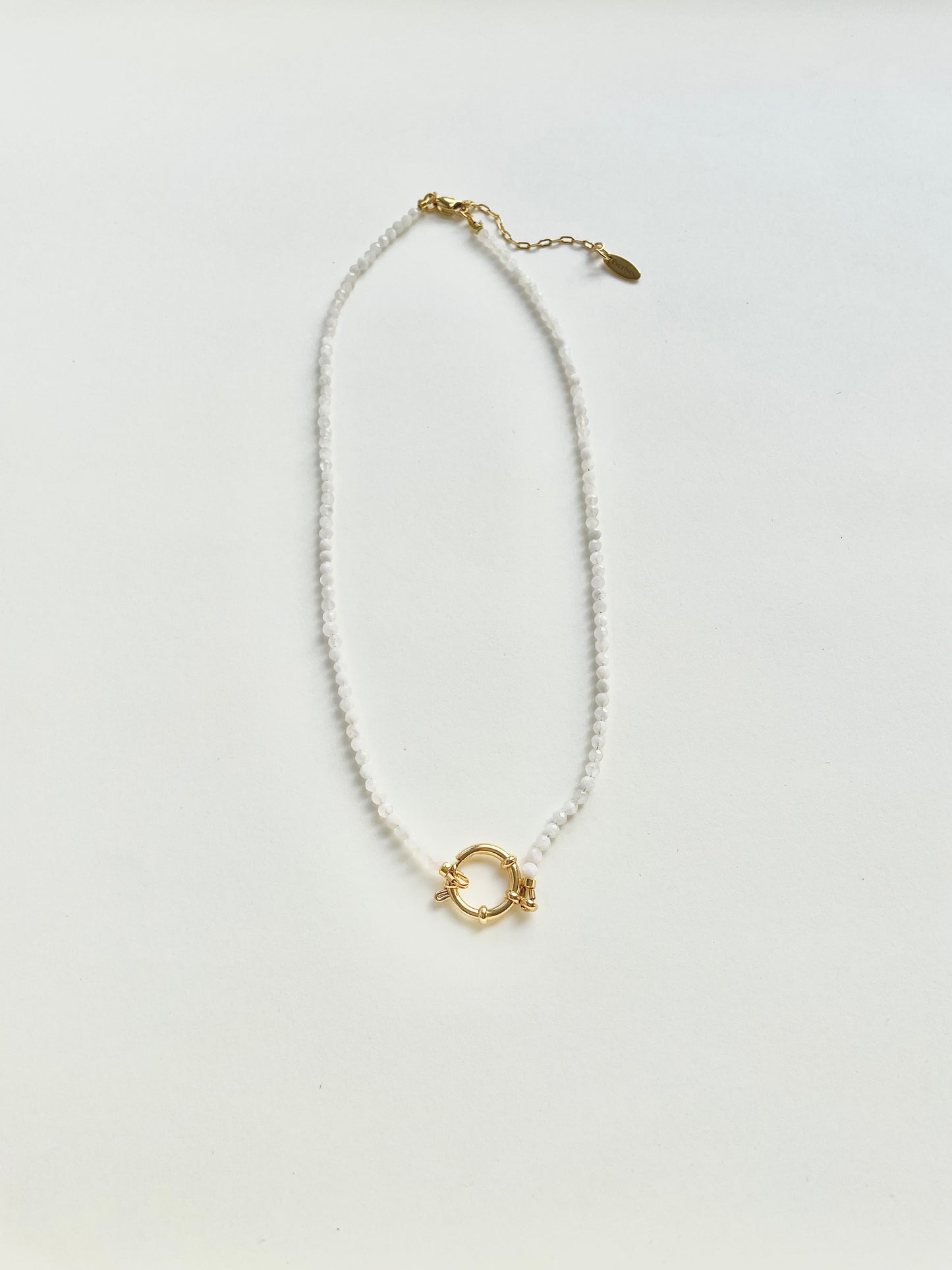 Moonstone Clasp Chain