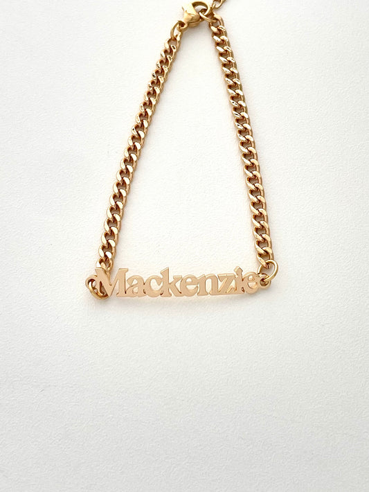 MACKENZIE Name Bracelet