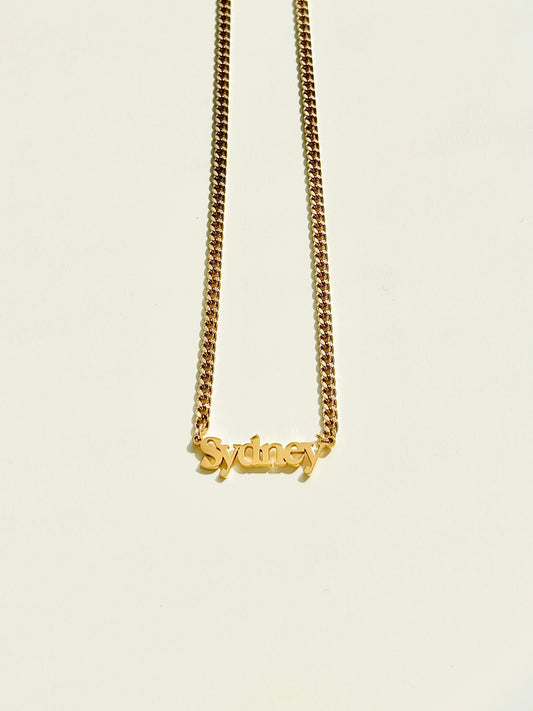 SYDNEY Name Necklace