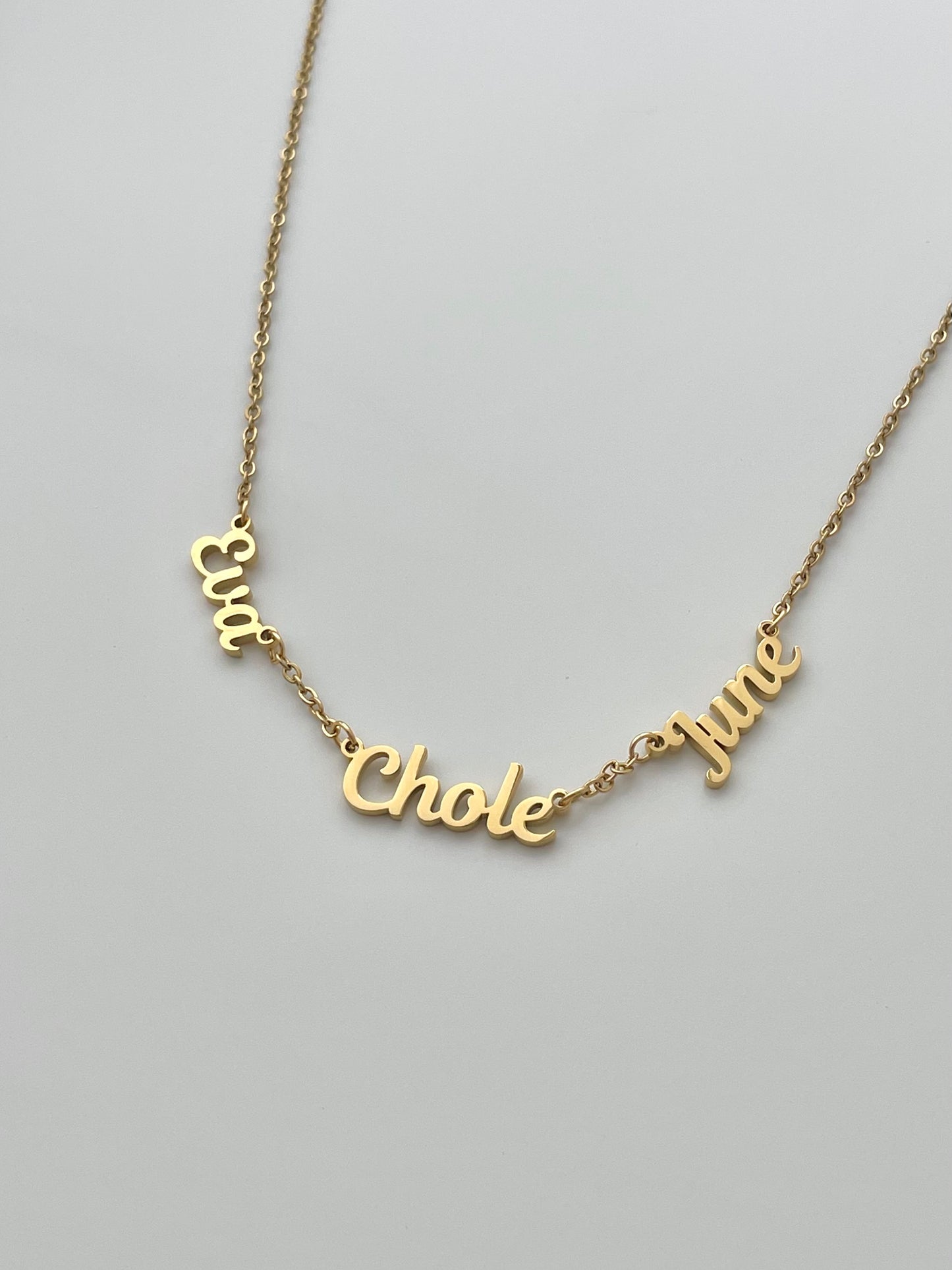 Multiple Name Necklace