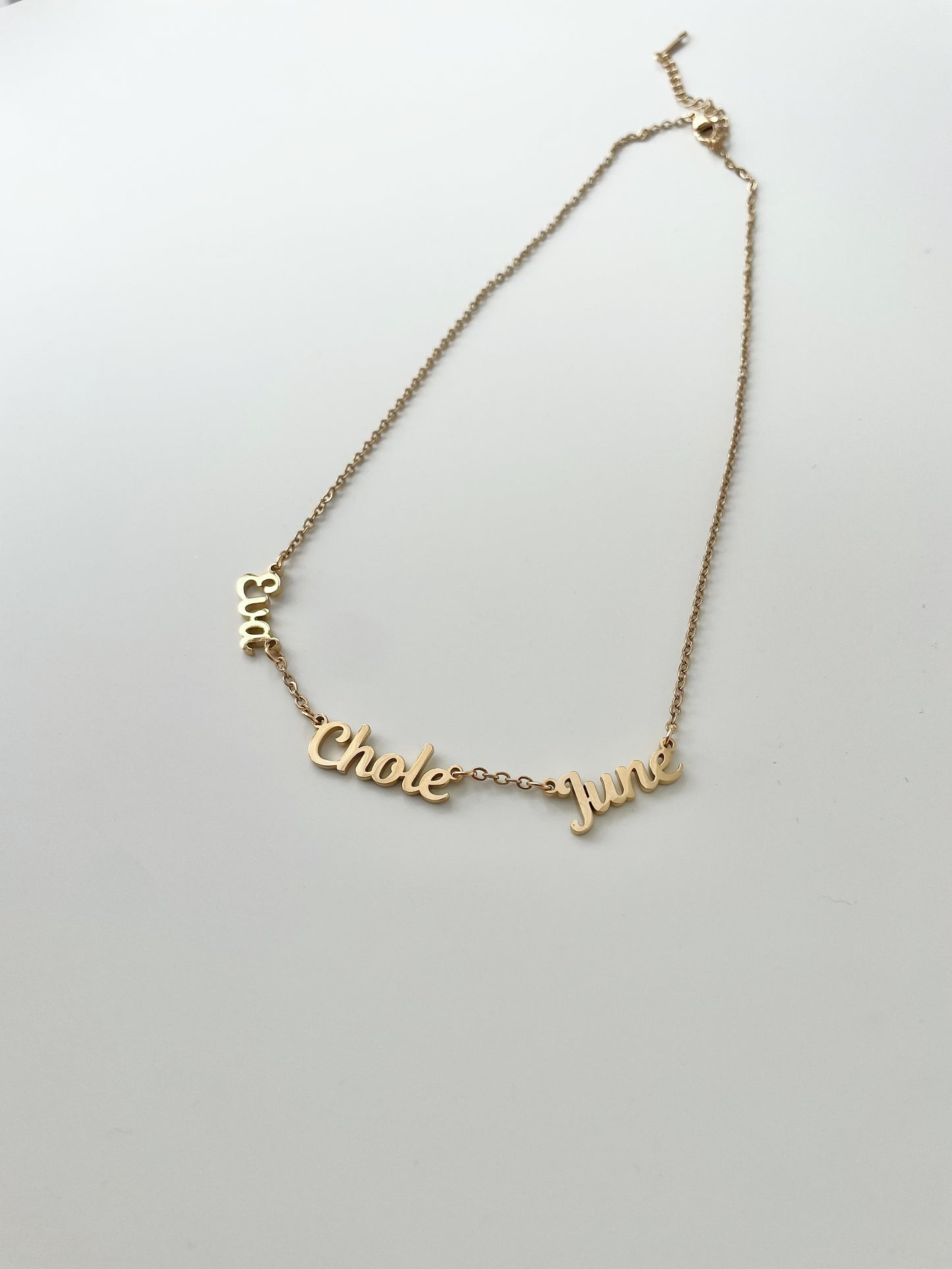 Multiple Name Necklace