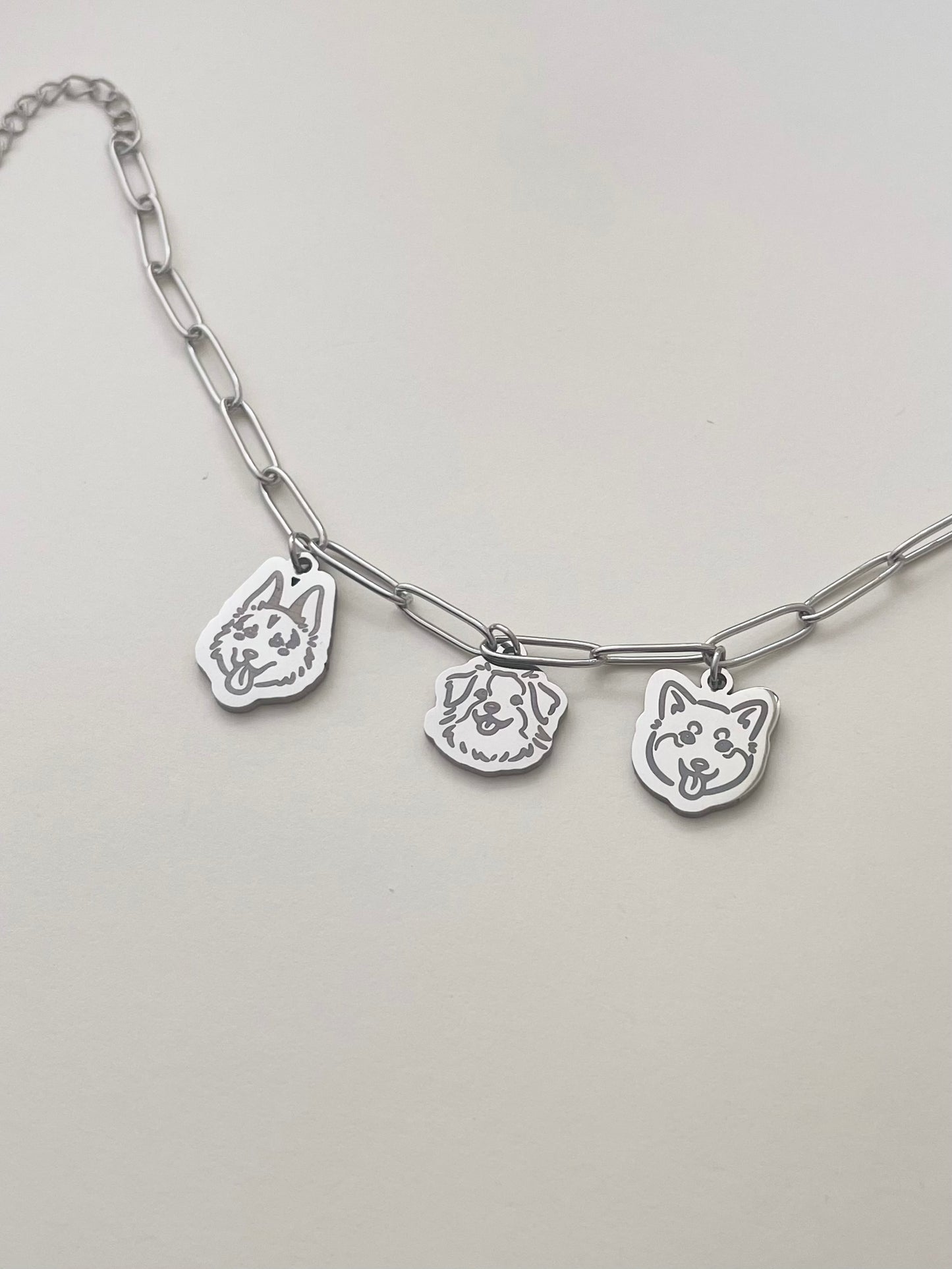 Furry Friends Clip Chain Bracelet