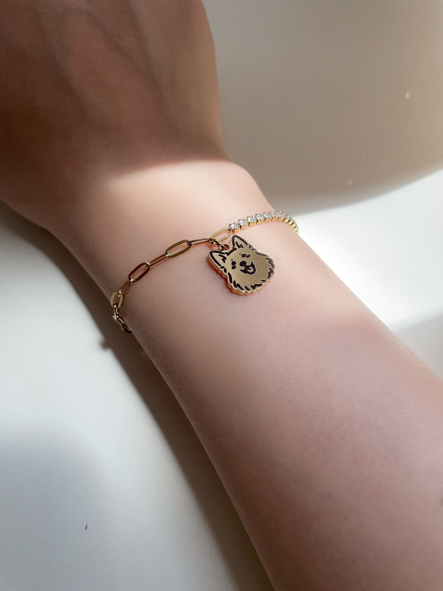 Half and Half Pet Bracelet