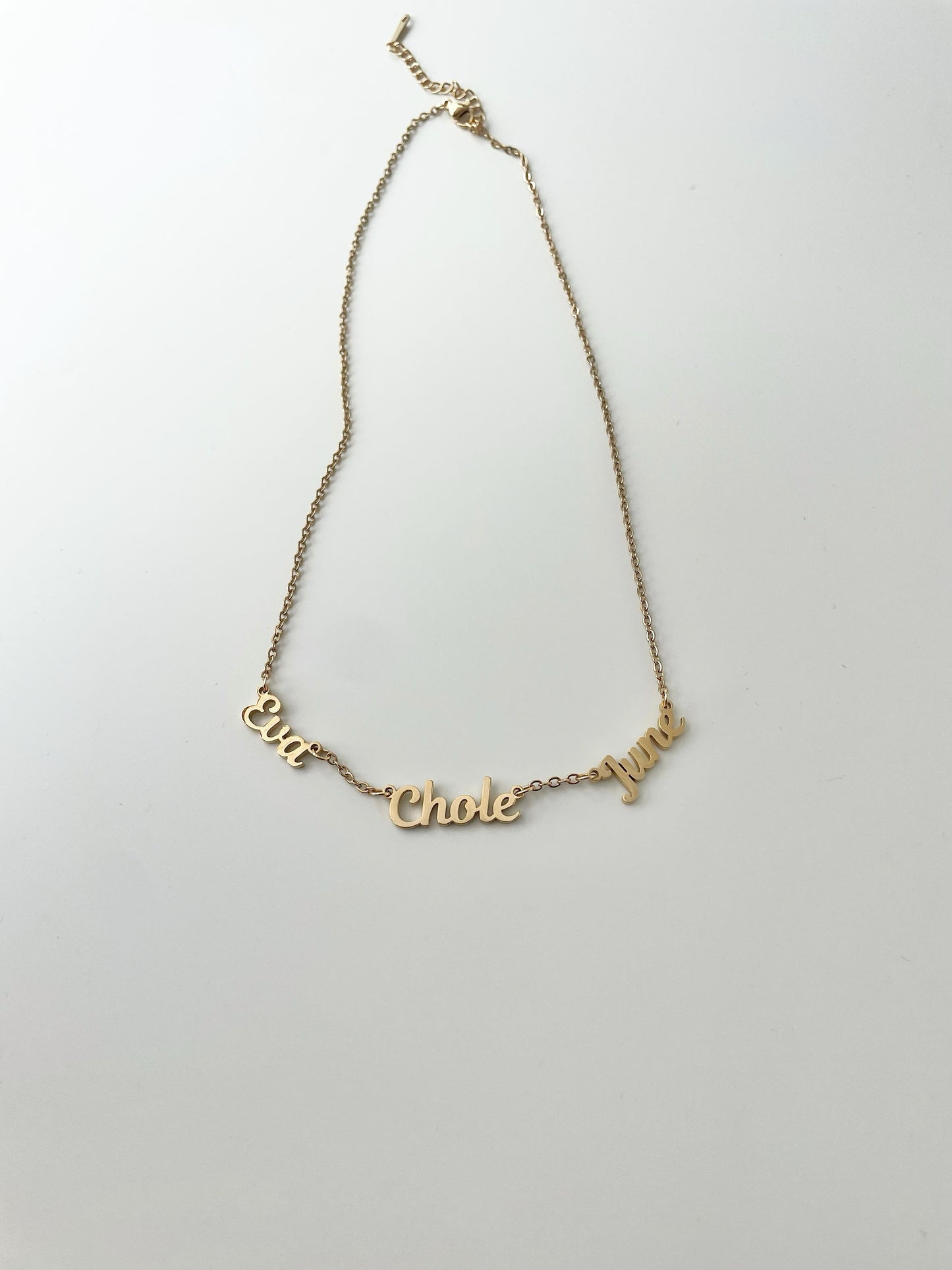 Multiple Name Necklace