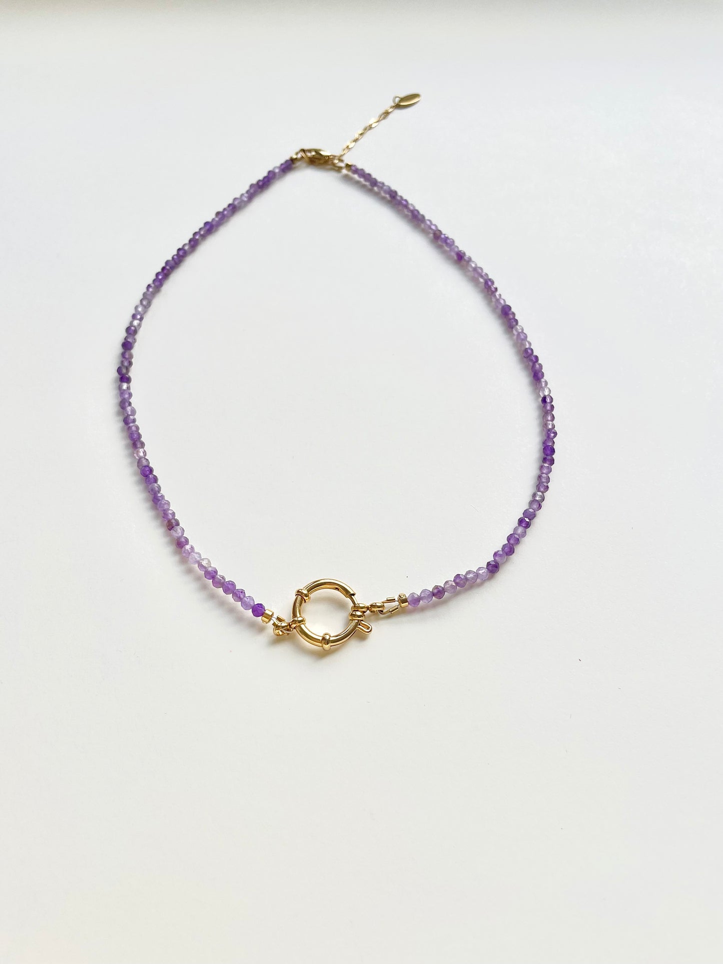 Amethyst Clasp Chain