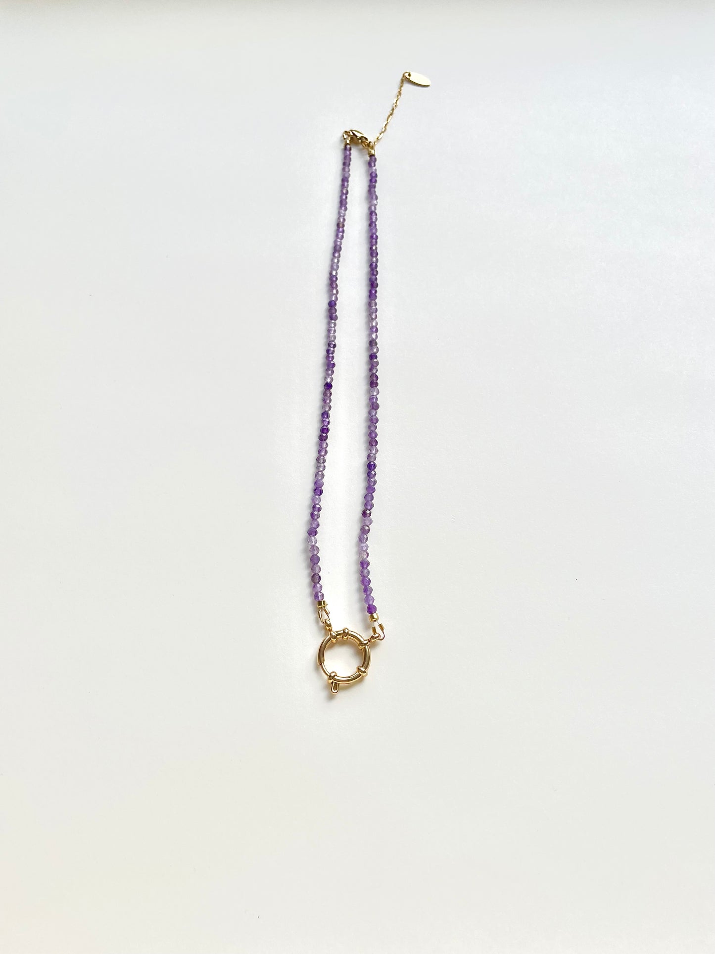 Amethyst Clasp Chain