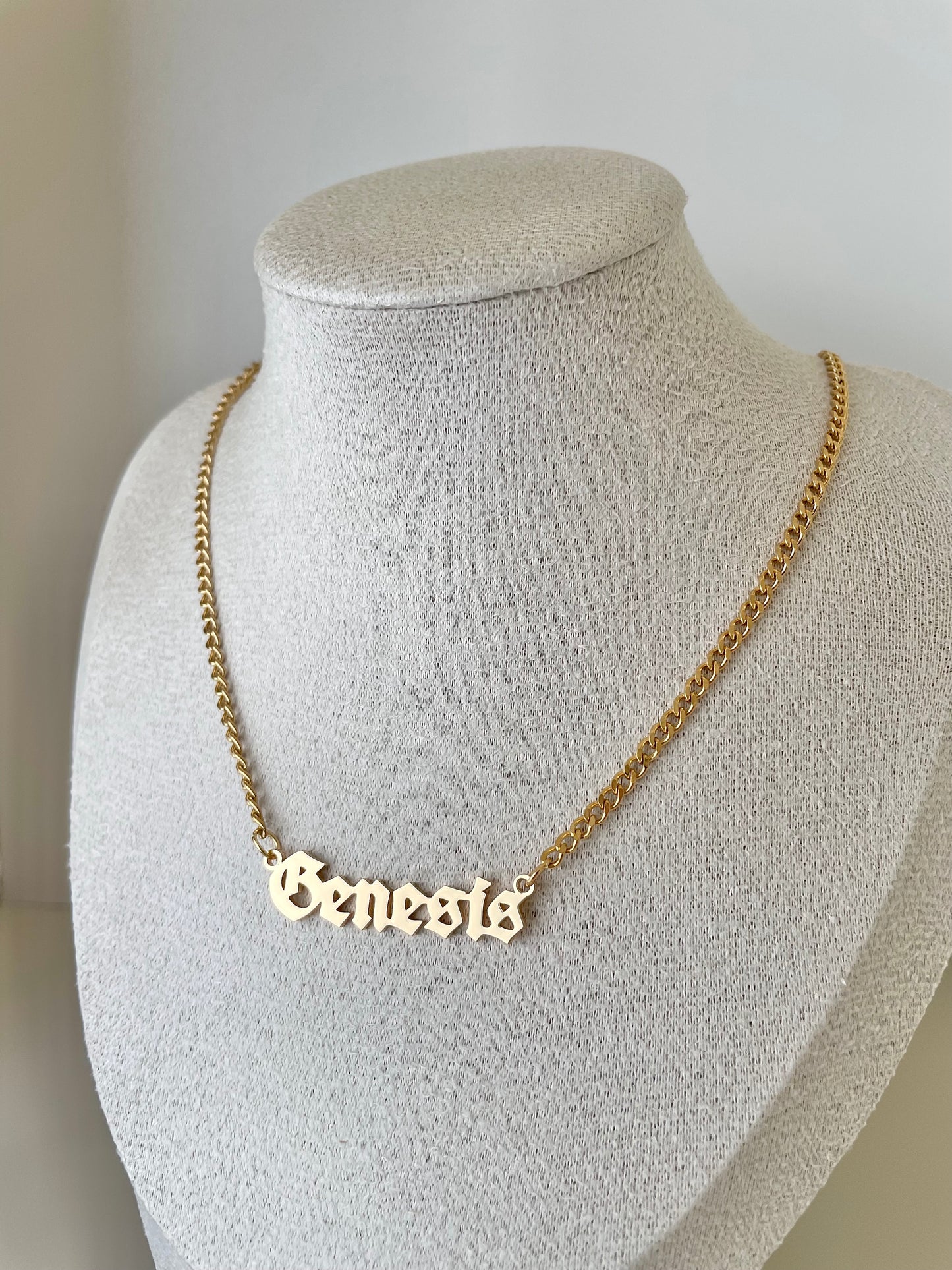 GENESIS Name Necklace