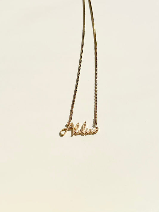 ADELINE Name Necklace
