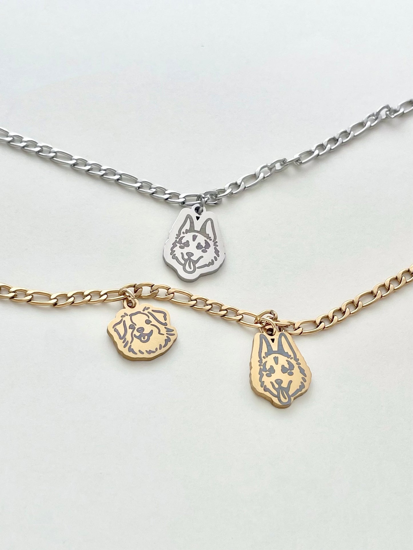 Furry Friends Figaro Chain Bracelet