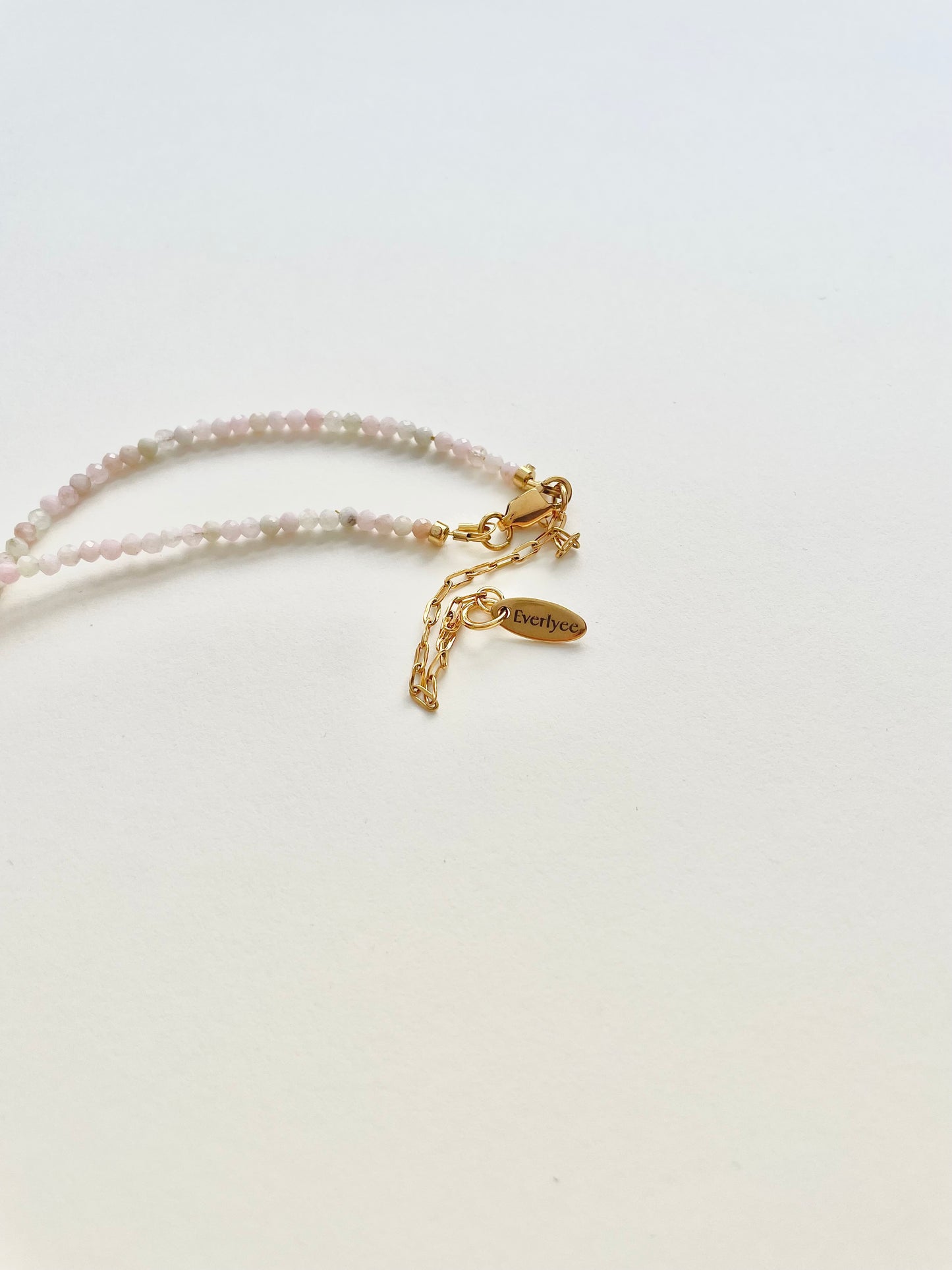 Pink Opal Clasp Chain