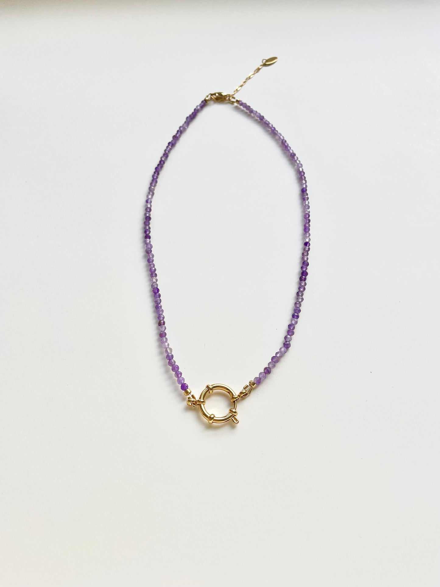 Amethyst Clasp Chain
