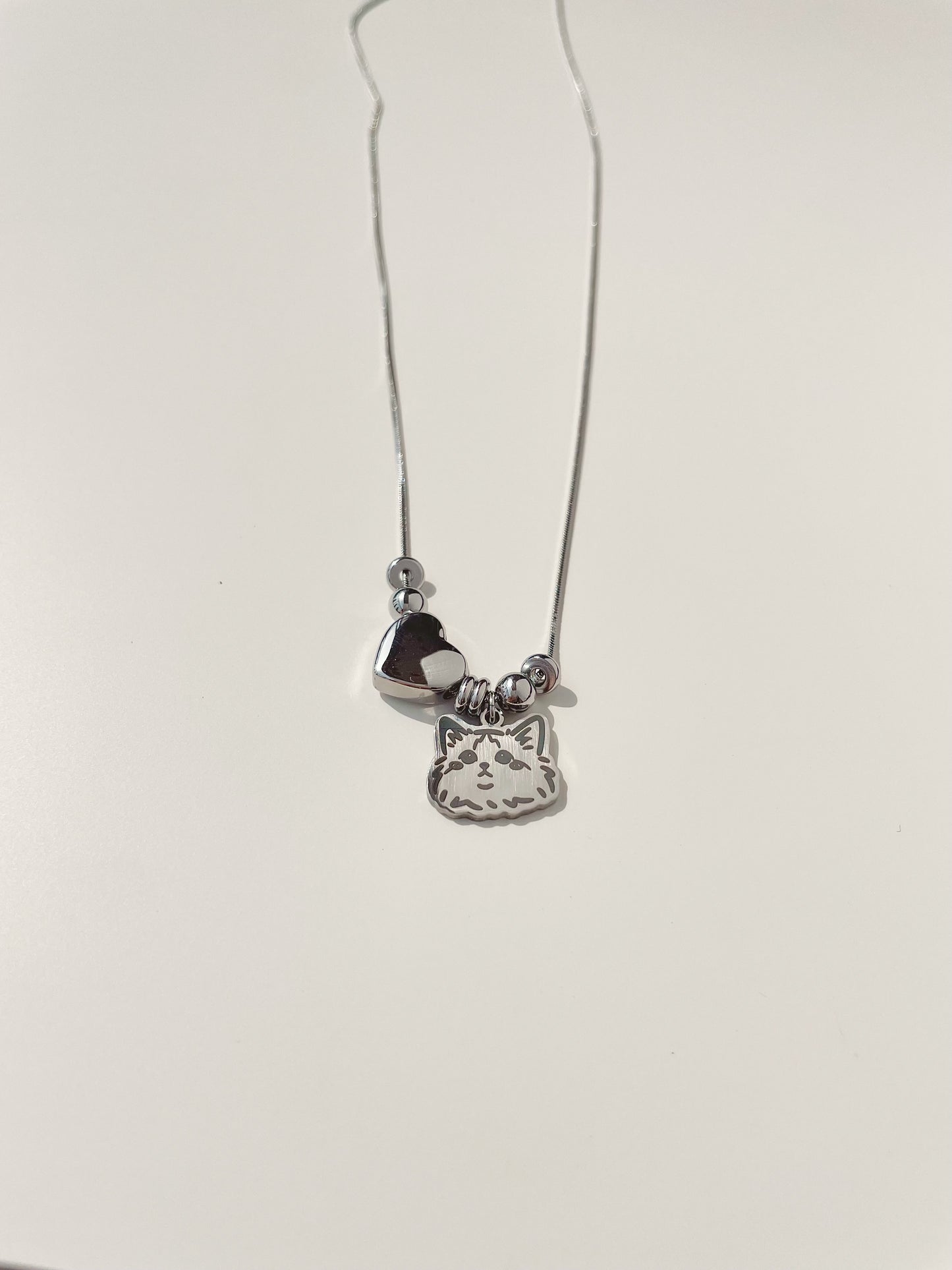 Pet Avatar Heart Necklace