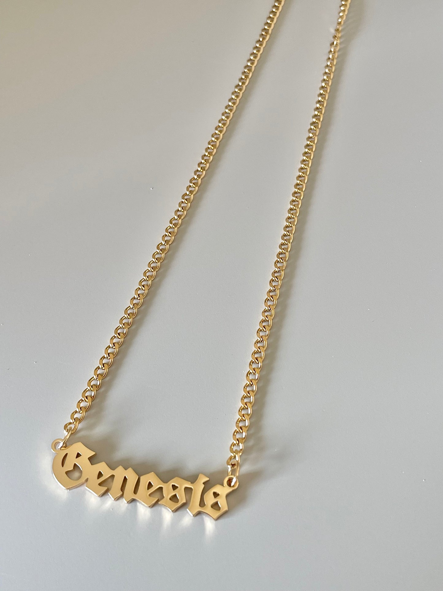 GENESIS Name Necklace