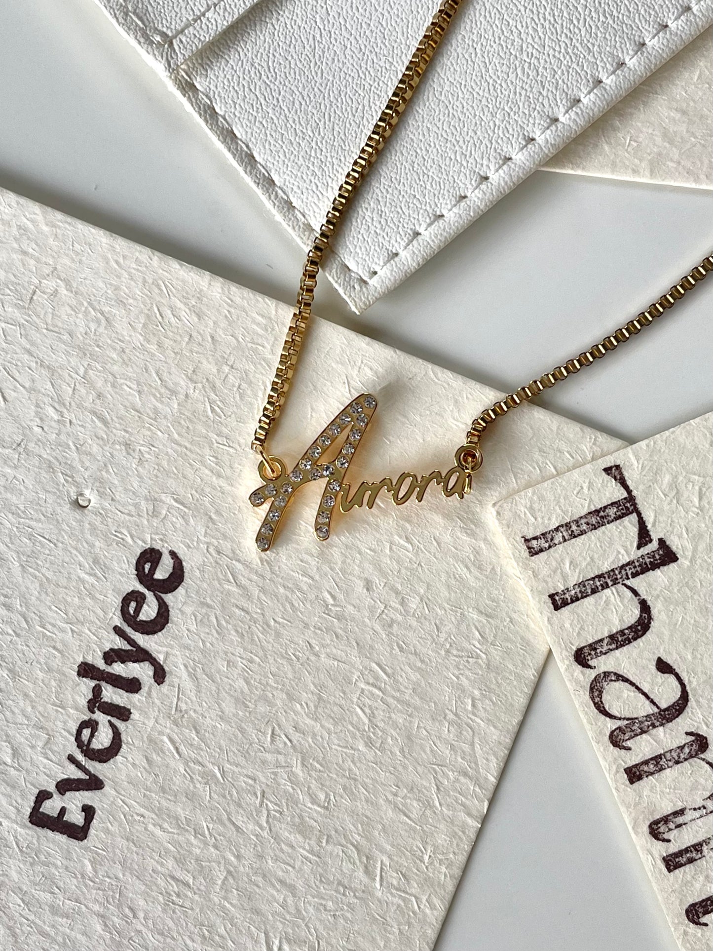 AURORA Name Necklace