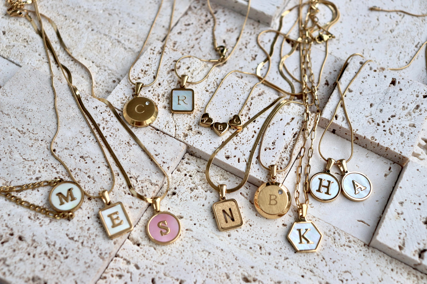 Mini Hearts Necklace