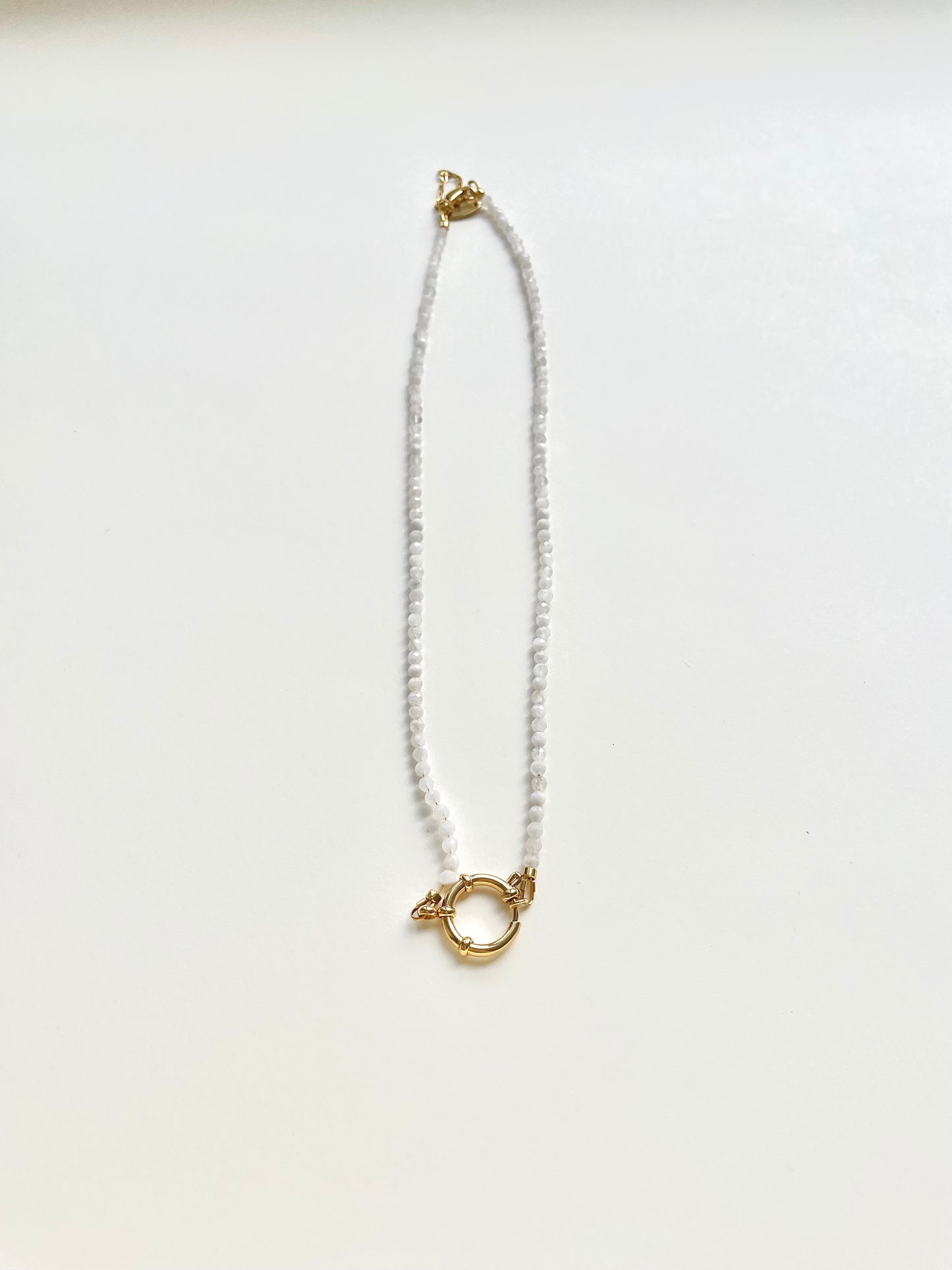 moonstone clasp chain from Everlyee's Snap N Swap Collection