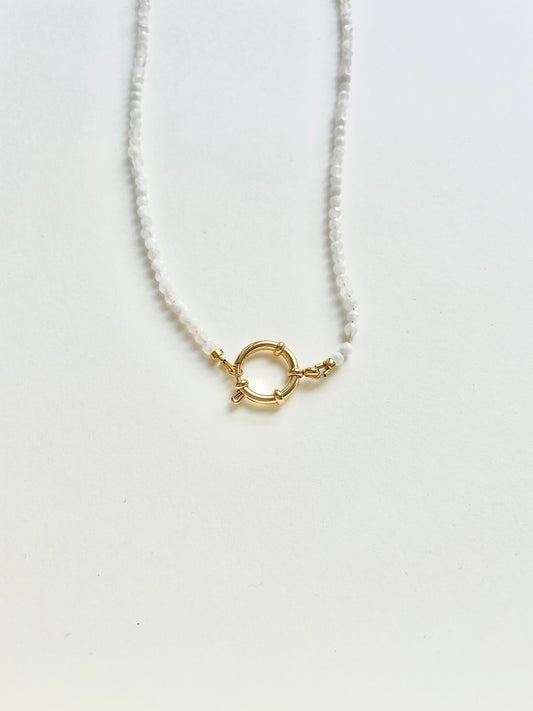moonstone clasp chain from Everlyee's Snap N Swap Collection