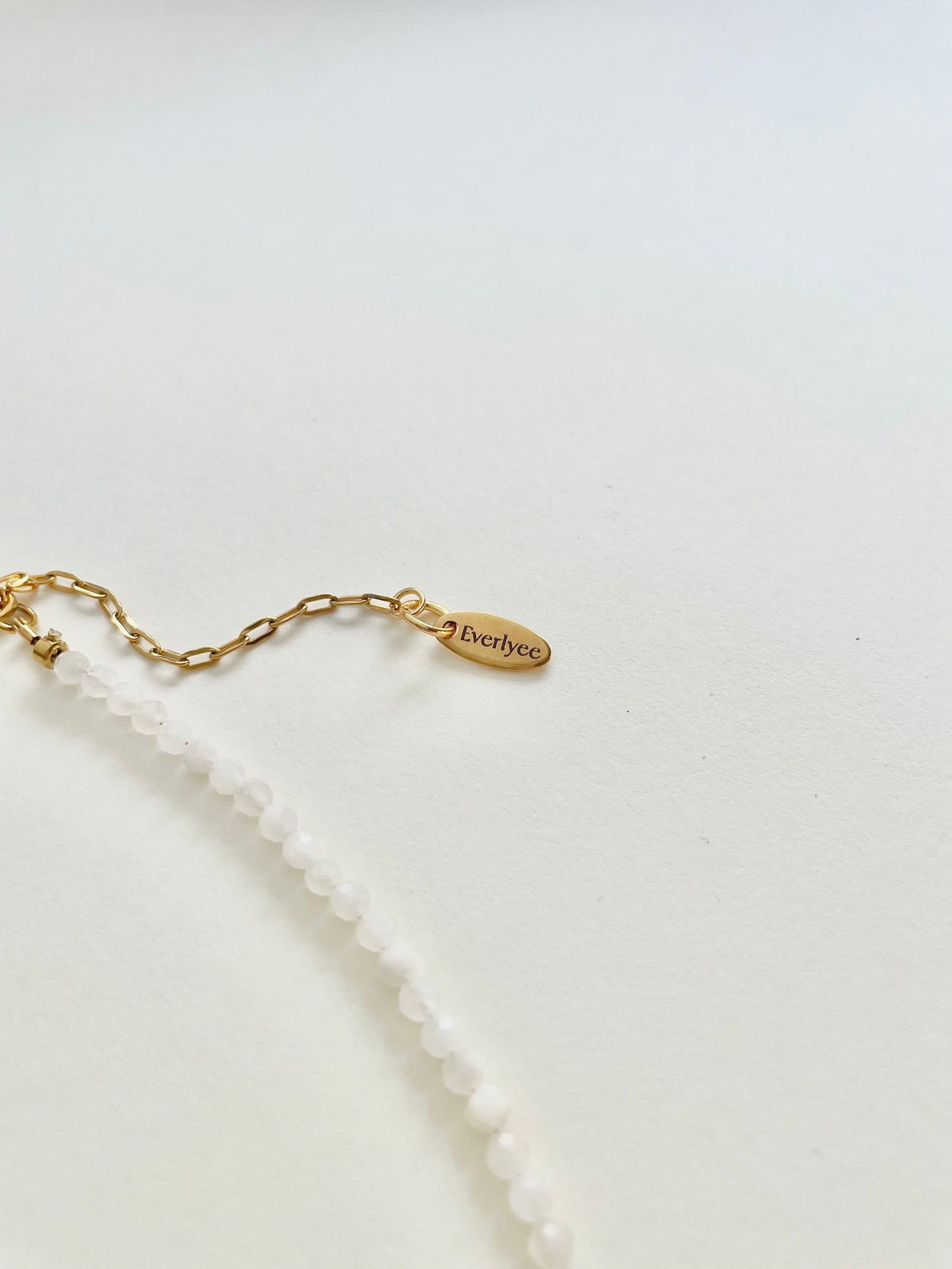moonstone clasp chain from Everlyee's Snap N Swap Collection