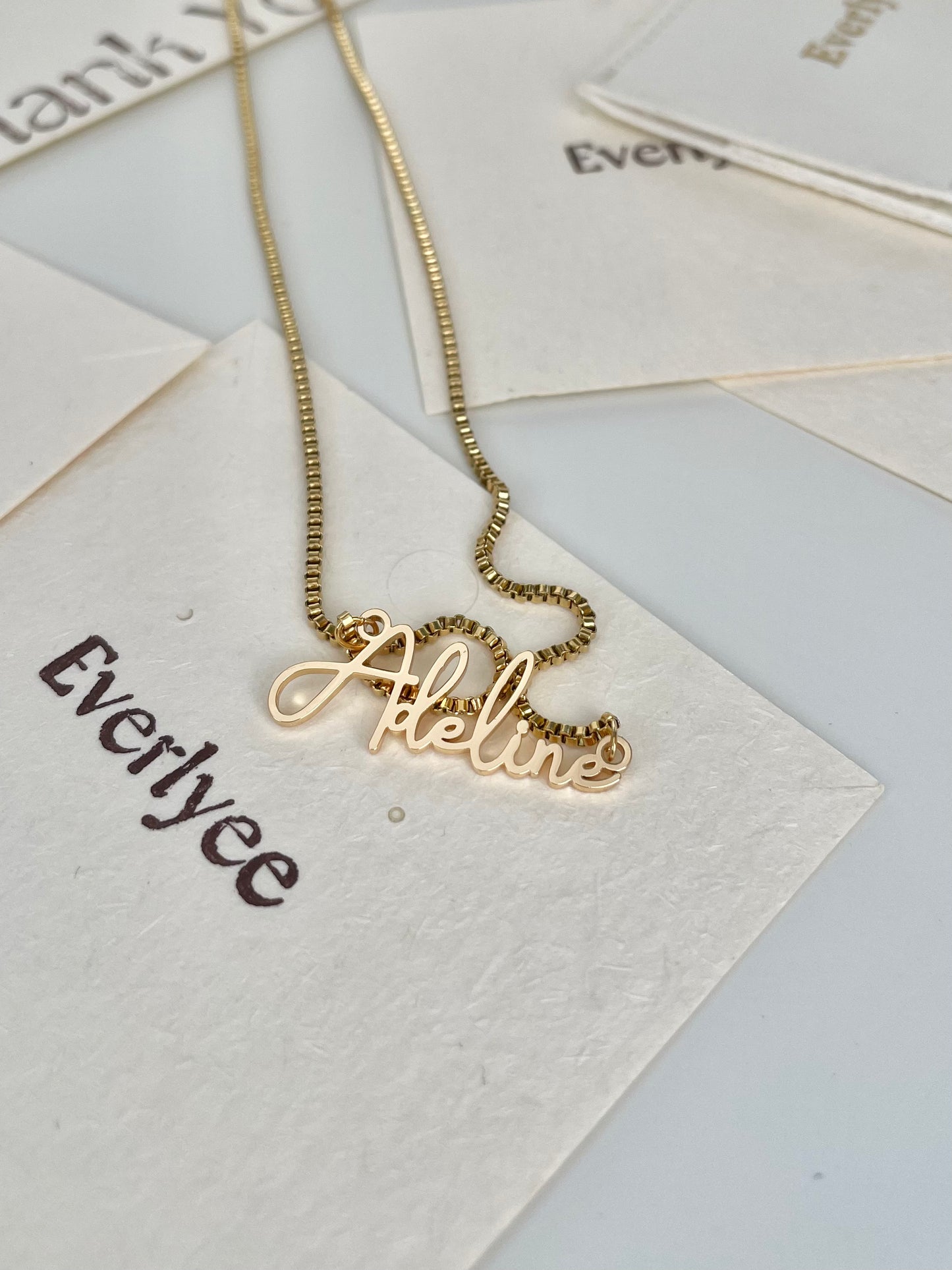 ADELINE Name Necklace