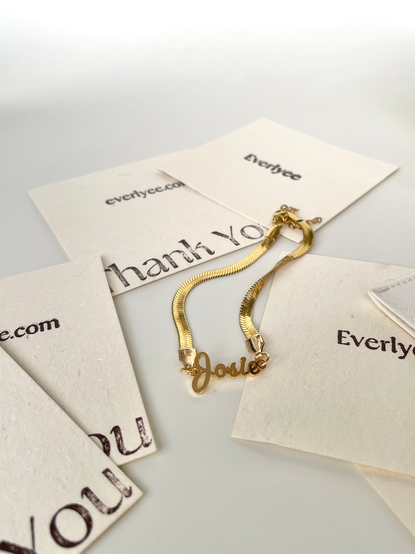 JOSIE Name Anklet