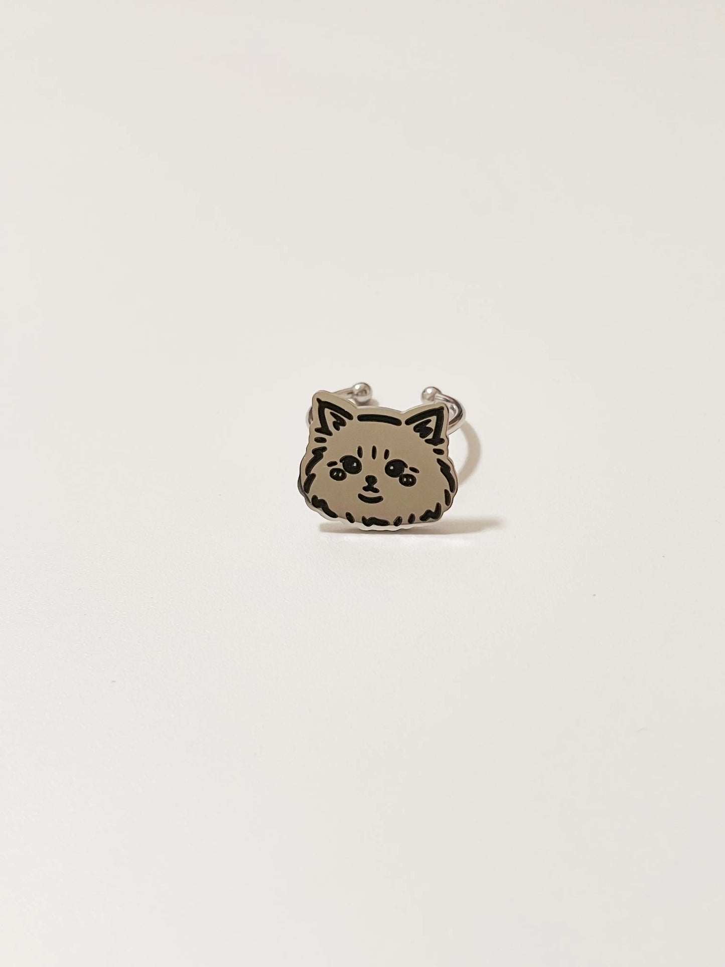Pet Portrait Anxiety Ring