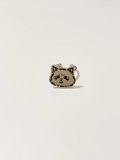 Pet Portrait Anxiety Ring