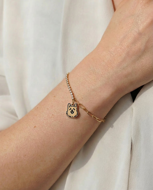 Half and Half Pet Bracelet