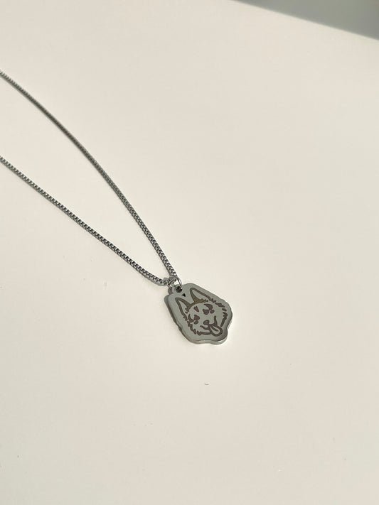 Pet Avatar Box Chain Necklace