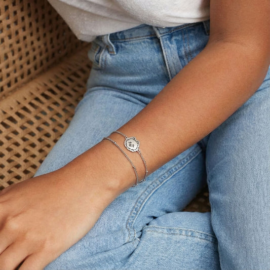 Furry Friends Beaded Chain Bracelet