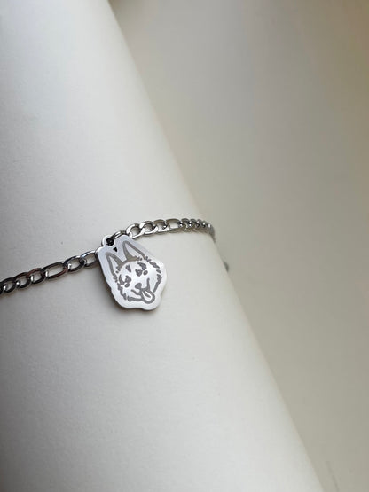 Furry Friends Figaro Chain Bracelet