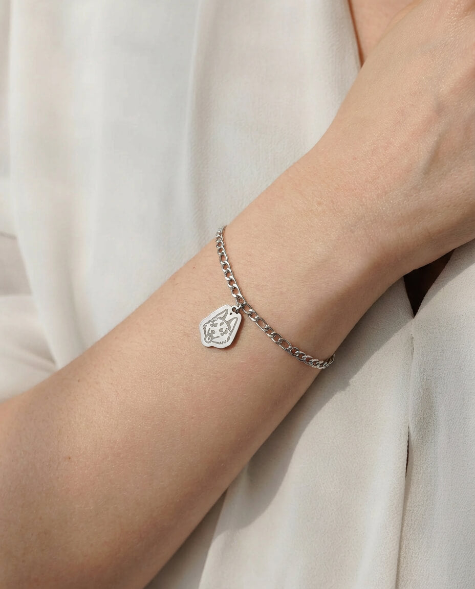 Furry Friends Figaro Chain Bracelet