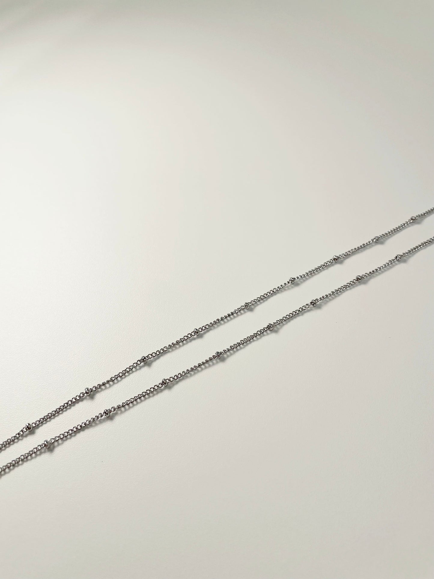 Pet Portrait Beaded Chain Necklace