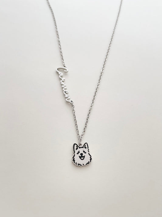 Pet Avatar Name Necklace