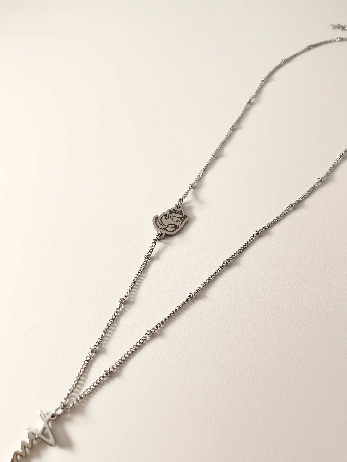 Pet and Name Necklace