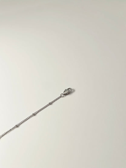 Pet Portrait Beaded Chain Necklace