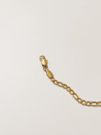 Furry Friends Figaro Chain Bracelet (Gold)