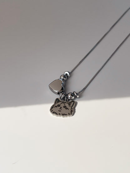 Pet Avatar Heart Necklace