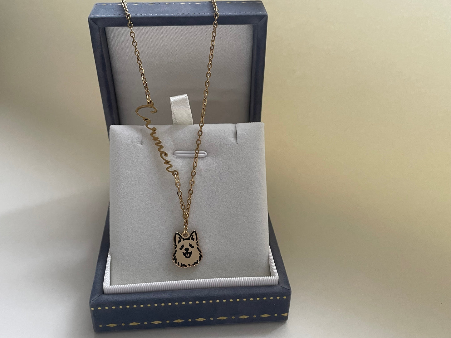 Pet Avatar Name Necklace