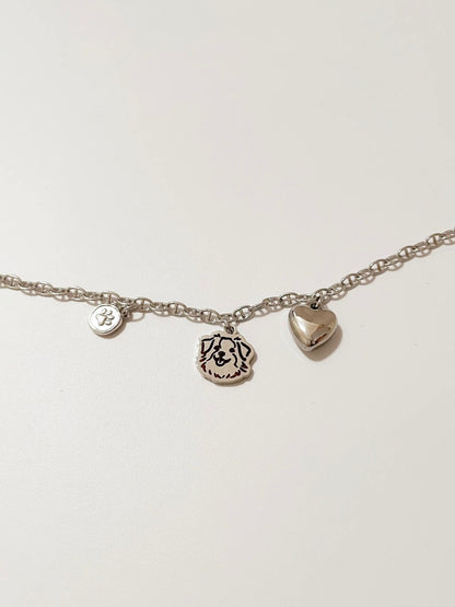 Pet and Paw Bracelet