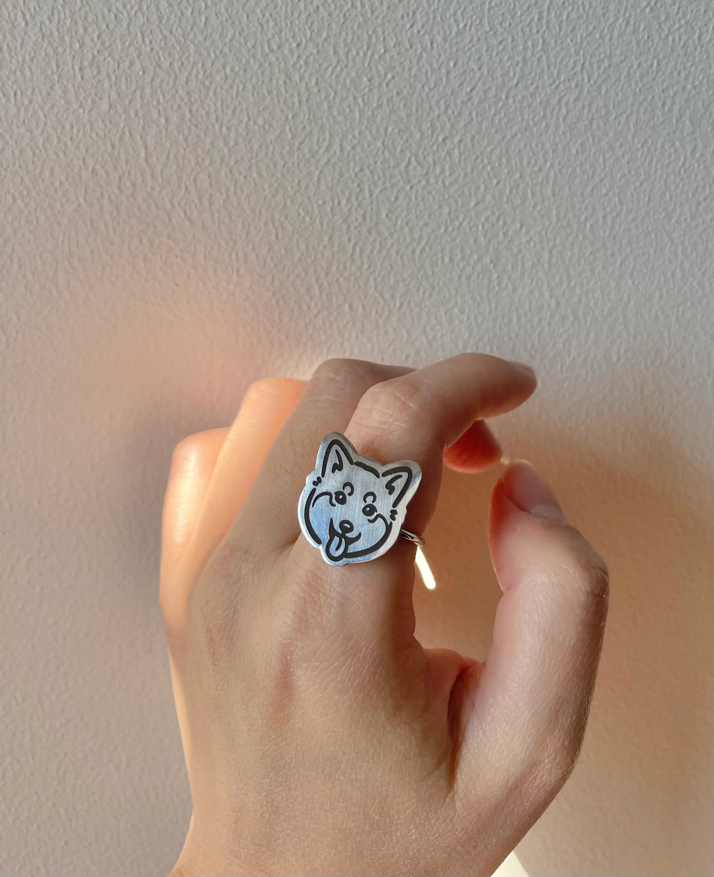 Pet Portrait Ring
