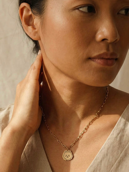 Pet Portrait Mini Clip Chain Necklace