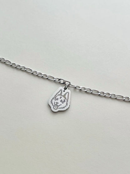 Furry Friends Figaro Chain Bracelet