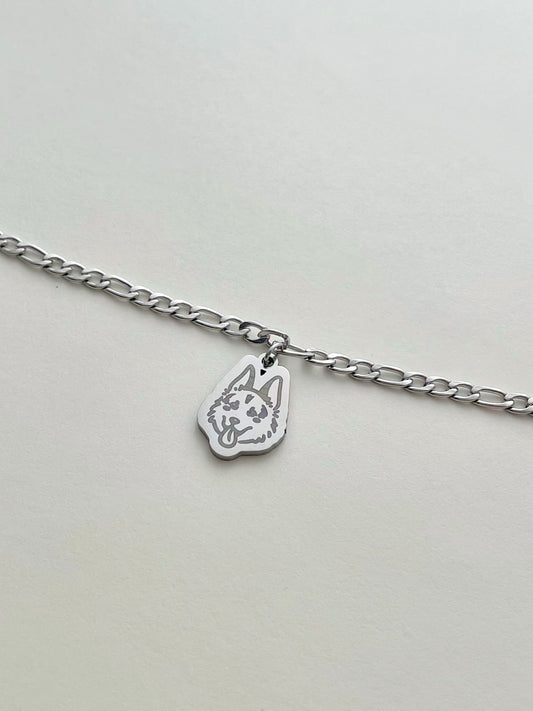 Furry Friends Figaro Chain Bracelet
