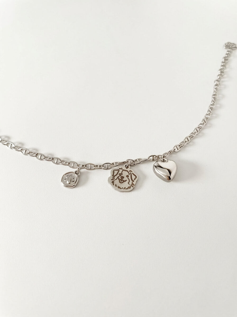 Pet and Paw Bracelet