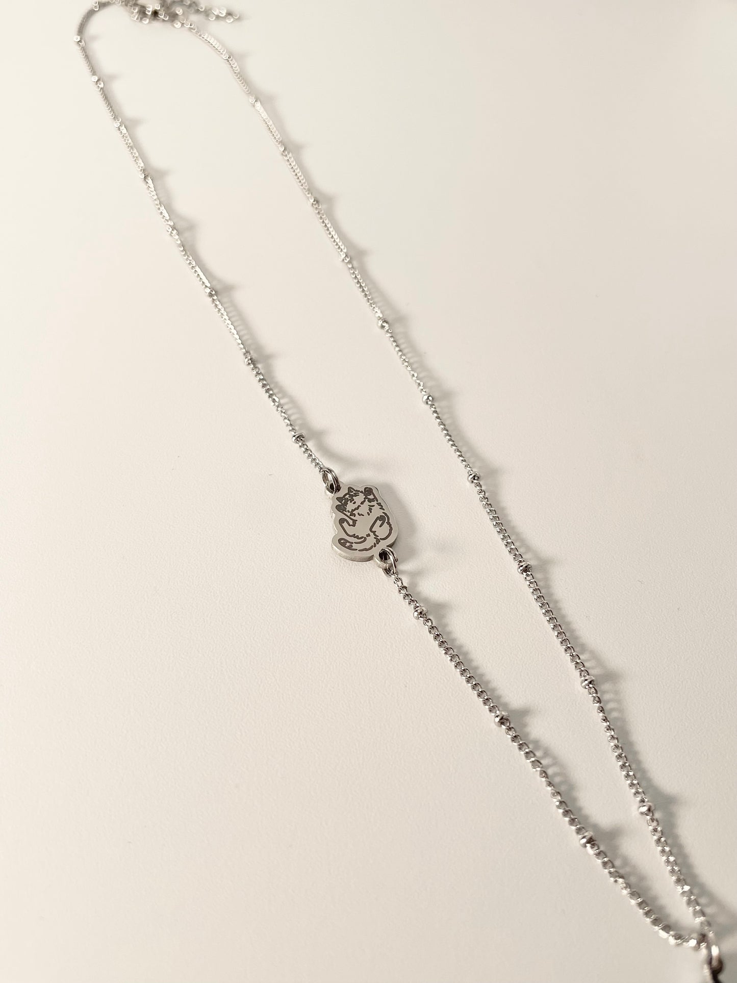 Pet and Name Necklace