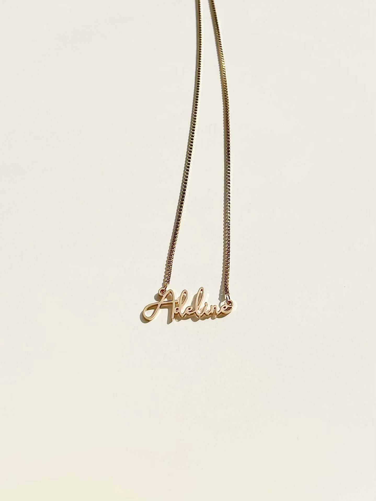 ADELINE Name Necklace